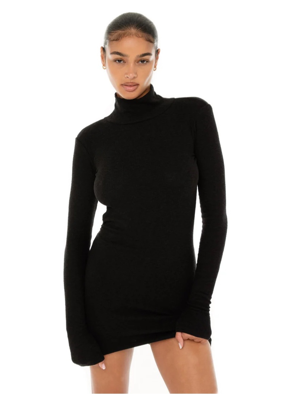 ARE YOU AM I DENZ DRESS IN BLACK - Picture 15 of 17